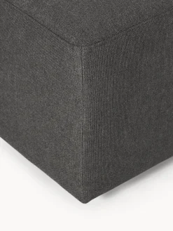 Westwing Collection Puf reposapiés grande Melva, 116 x 42 cm^ Reposapiés|Sofás