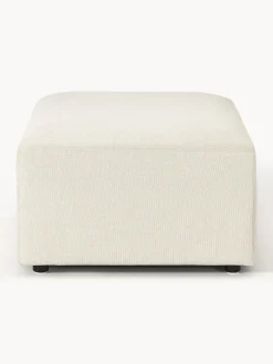 Westwing Collection Puf reposapiés grande Melva, 116 x 72 cm^ Reposapiés|Sofás