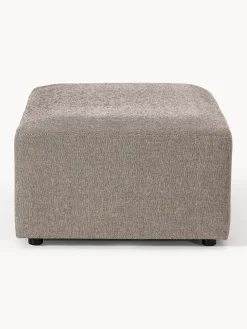 Westwing Collection Puf reposapiés grande Melva, 116 x 72 cm^ Reposapiés|Sofás