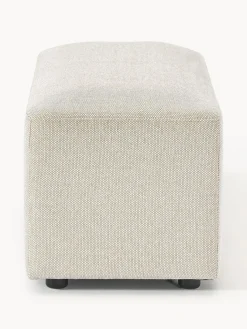 Westwing Collection Puf reposapiés grande Melva, An 116 x F 42 cm