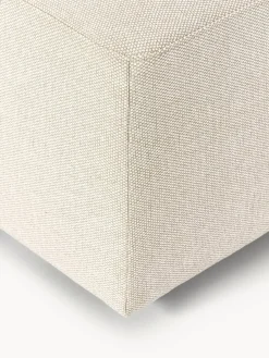 Westwing Collection Puf reposapiés grande Melva, An 116 x F 42 cm