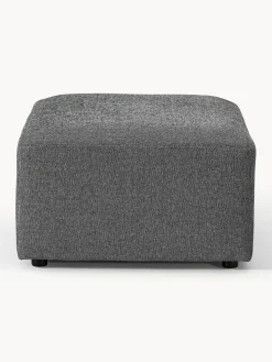 Westwing Collection Puf reposapiés Melva, 99 x 72 cm