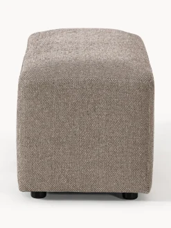 Westwing Collection Puf reposapiés Melva, 99 x 42 cm^ Reposapiés|Sofás