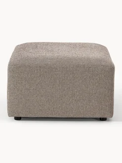 Westwing Collection Puf reposapiés Melva, 99 x 72 cm