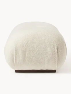 Westwing Collection Puf reposapiés tapizado en borreguillo Stanley^ Pufs Y Otomanos|Pufs Y Otomanos