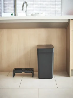 Yamazaki Recipiente para comida con medidor Tower, 2 uds.^ Accesorios Para Animales|Jarrones