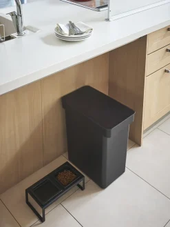 Yamazaki Recipiente para comida con medidor Tower, 2 uds.^ Accesorios Para Animales|Jarrones