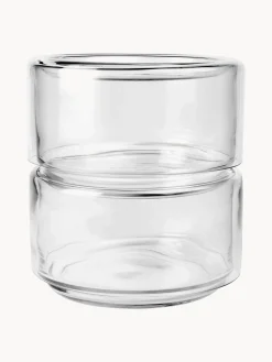 Broste Copenhagen Recipiente soplado Sylvia, 2 uds.