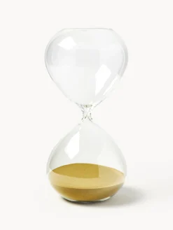 POLSPOTTEN Reloj de arena de vidrio Ball, 90 min.^ Jarrones|Figuras Decorativas