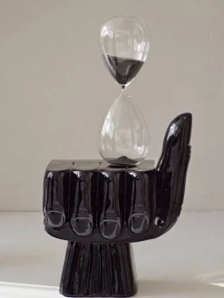 POLSPOTTEN Reloj de arena de vidrio Ball, 90 min.