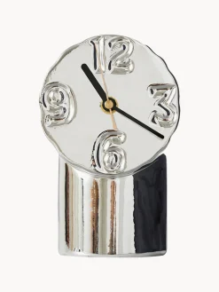 HKLIVING Reloj de cerámica artesanal con cromo Retro^ Relojes|Jarrones