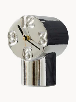 HKLIVING Reloj de cerámica artesanal con cromo Retro^ Relojes|Jarrones