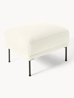 Westwing Collection Reposapiés puf de borreguillo Fluente^ Reposapiés|Sofás