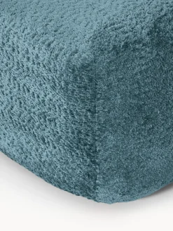 Westwing Collection Reposapiés puf de borreguillo bouclé Wolke^ Reposapiés|Sofás