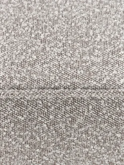 Westwing Collection Reposapiés puf en tejido bouclé Lennon