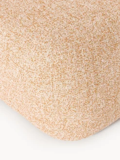 Westwing Collection Reposapiés puf en tejido bouclé Wolke^ Reposapiés|Sofás