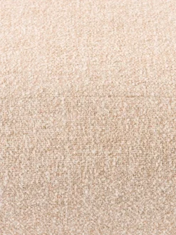 Westwing Collection Reposapiés puf en tejido bouclé Wolke