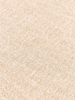 Westwing Collection Reposapiés puf en tejido bouclé Wolke