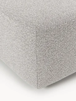 Westwing Collection Reposapiés puf en tejido bouclé Anton^ Sofás