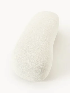 Westwing Collection Reposapiés puf grande en tejido bouclé Alba^ Reposapiés|Sofás