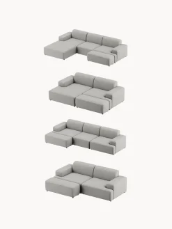 Westwing Collection Reposapiés puf grande Melva, 116 x 42 cm^ Reposapiés|Sofás