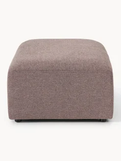 Westwing Collection Reposapiés puf grande Melva, 116 x 72 cm