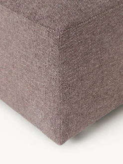 Westwing Collection Reposapiés puf grande Melva, 116 x 72 cm