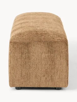 Westwing Collection Reposapiés puf grande Melva, 116 x 42 cm^ Reposapiés|Sofás