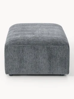 Westwing Collection Reposapiés puf grande Melva, 116 x 72 cm