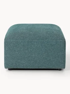 Westwing Collection Reposapiés puf Melva, 99 x 72 cm^ Reposapiés|Sofás