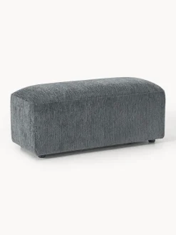 Westwing Collection Reposapiés puf Melva, 99 x 42 cm