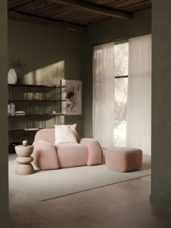 Westwing Collection Reposapiés puf Wolke