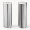 GEORG JENSEN Salero y pimentero de acero inoxidable Bernadotte, 2 uds.