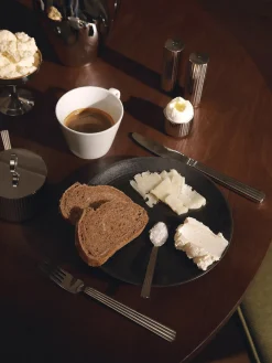 GEORG JENSEN Salero y pimentero de acero inoxidable Bernadotte, 2 uds.