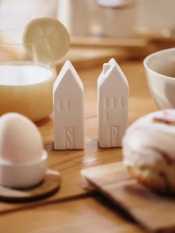 Räder Salero y pimentero de porcelana Home, 2 uds.