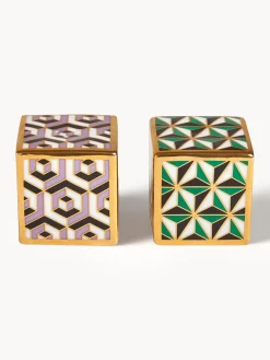 Jonathan Adler Salero y pimentero de porcelana Versailles, 2 pzas.