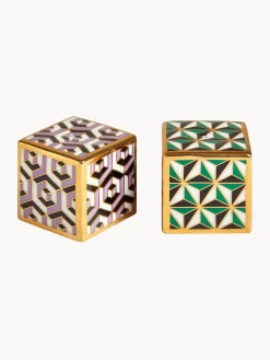 Jonathan Adler Salero y pimentero de porcelana Versailles, 2 pzas.