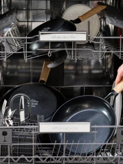 GreenPan Sartén con mango de madera Eco Smartshape