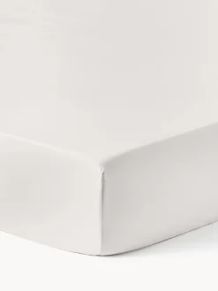 Westwing Collection Sábana bajera cubrecolchón de satén Premium