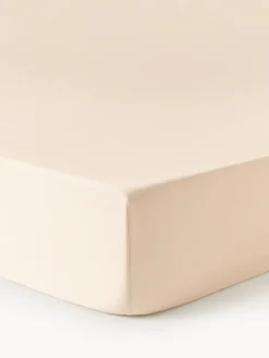 Westwing Collection Sábana bajera cubrecolchón de satén Premium^ Sábanas Bajeras|Mantas