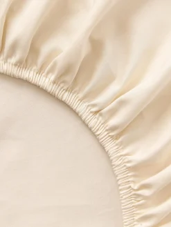 Westwing Collection Sábana bajera cubrecolchón de satén Premium^ Sábanas Bajeras|Mantas