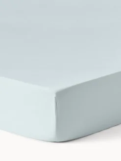 Westwing Collection Sábana bajera de cubrecolchón de satén Comfort^ Sábanas Bajeras|Mantas