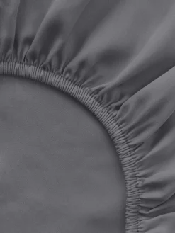 Westwing Collection Sábana bajera de cubrecolchón de satén Comfort