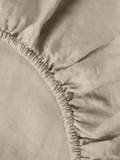 Westwing Collection Sábana bajera de lino lavado Airy