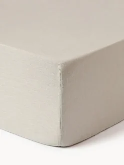 Westwing Collection Sábana bajera de lino lavado Airy