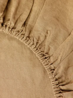 Westwing Collection Sábana bajera de lino lavado Airy