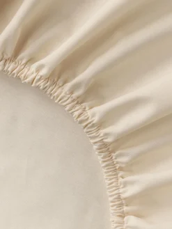 Westwing Collection Sábana bajera de percal Elsie^ Mantas|Sábanas Bajeras