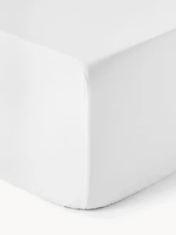 Westwing Collection Sábana bajera de percal Elsie^ Mantas|Sábanas Bajeras
