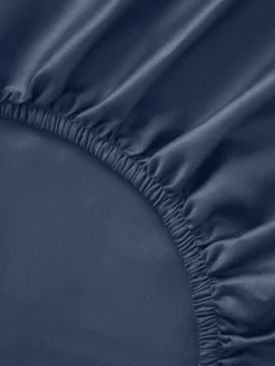 Westwing Collection Sábana bajera de satén Comfort^ Mantas|Sábanas Bajeras