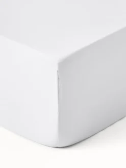 Westwing Collection Sábana bajera de satén Comfort^ Mantas|Sábanas Bajeras